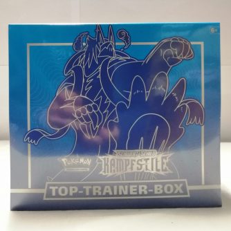 Pokémon Top-Trainer-Box: Kampfstile "Blau" vorne