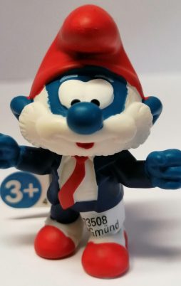 Schleich Fußball Papa Schlumpf Trainer 20804