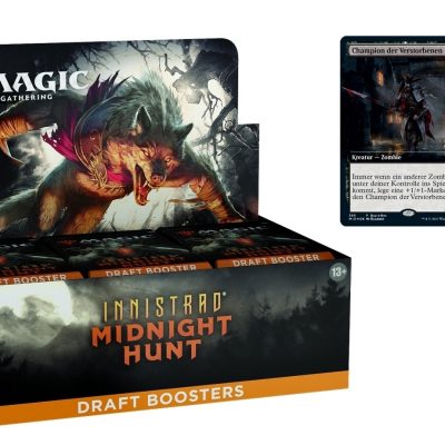 Magic: The Gathering Innistrad: Midnight Hunt Draft Booster Display