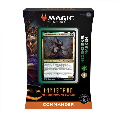 Magic: The Gathering Innistrad Mitternachtsjagd Commander „Hexenzirkel Marken“