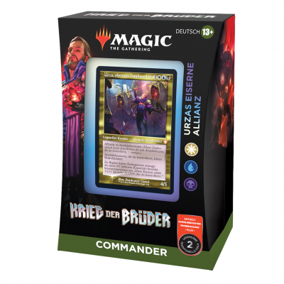 Magic: The Gathering Krieg der Brüder Commander Urzas eiserne Allianz